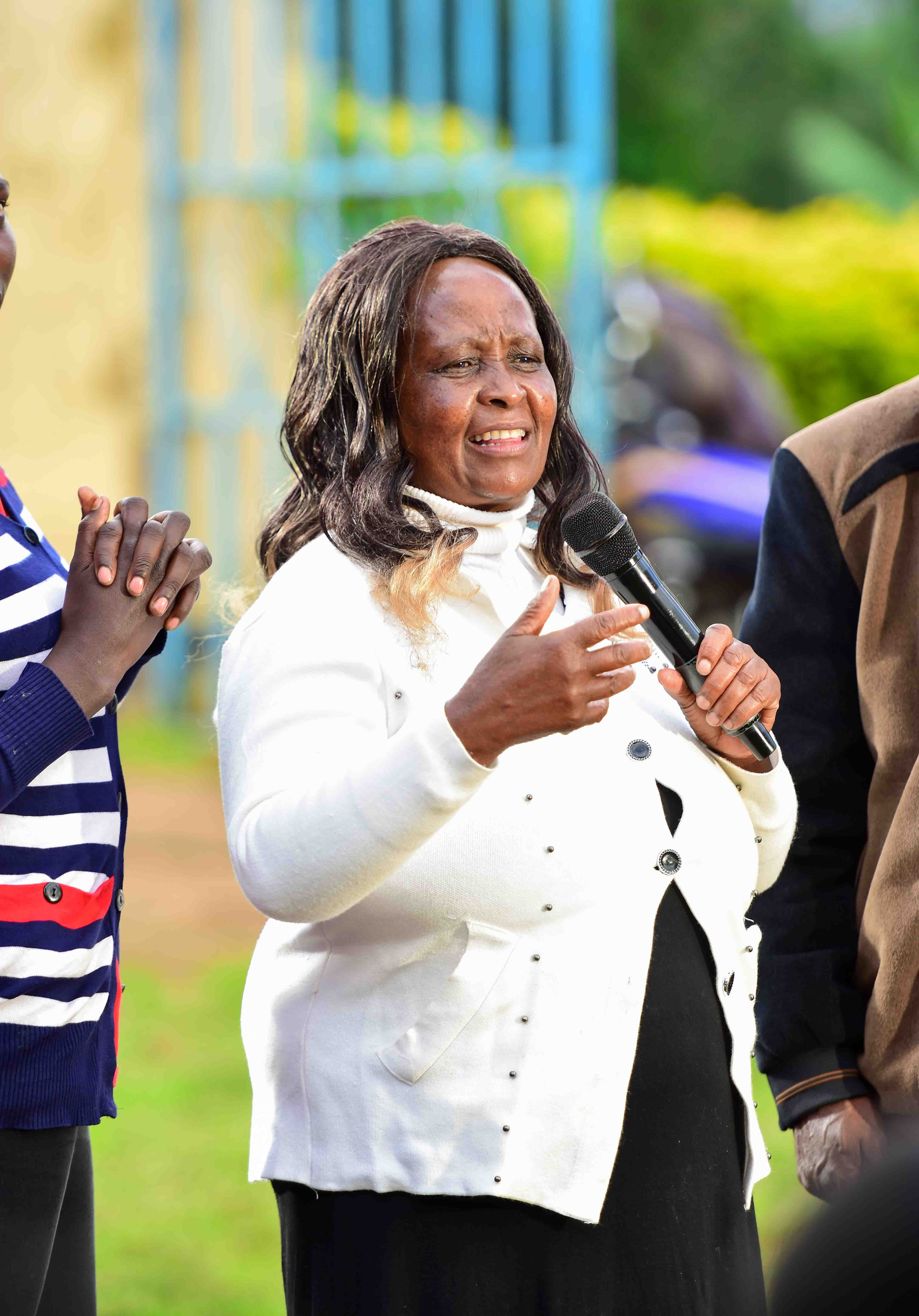 Family birthday celebration with group photo